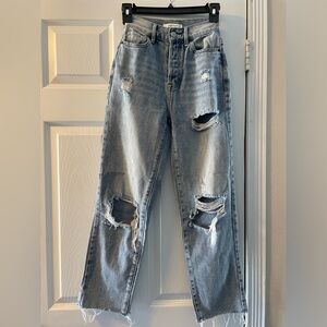 PacSun women’s high-rise straight leg jeans 22